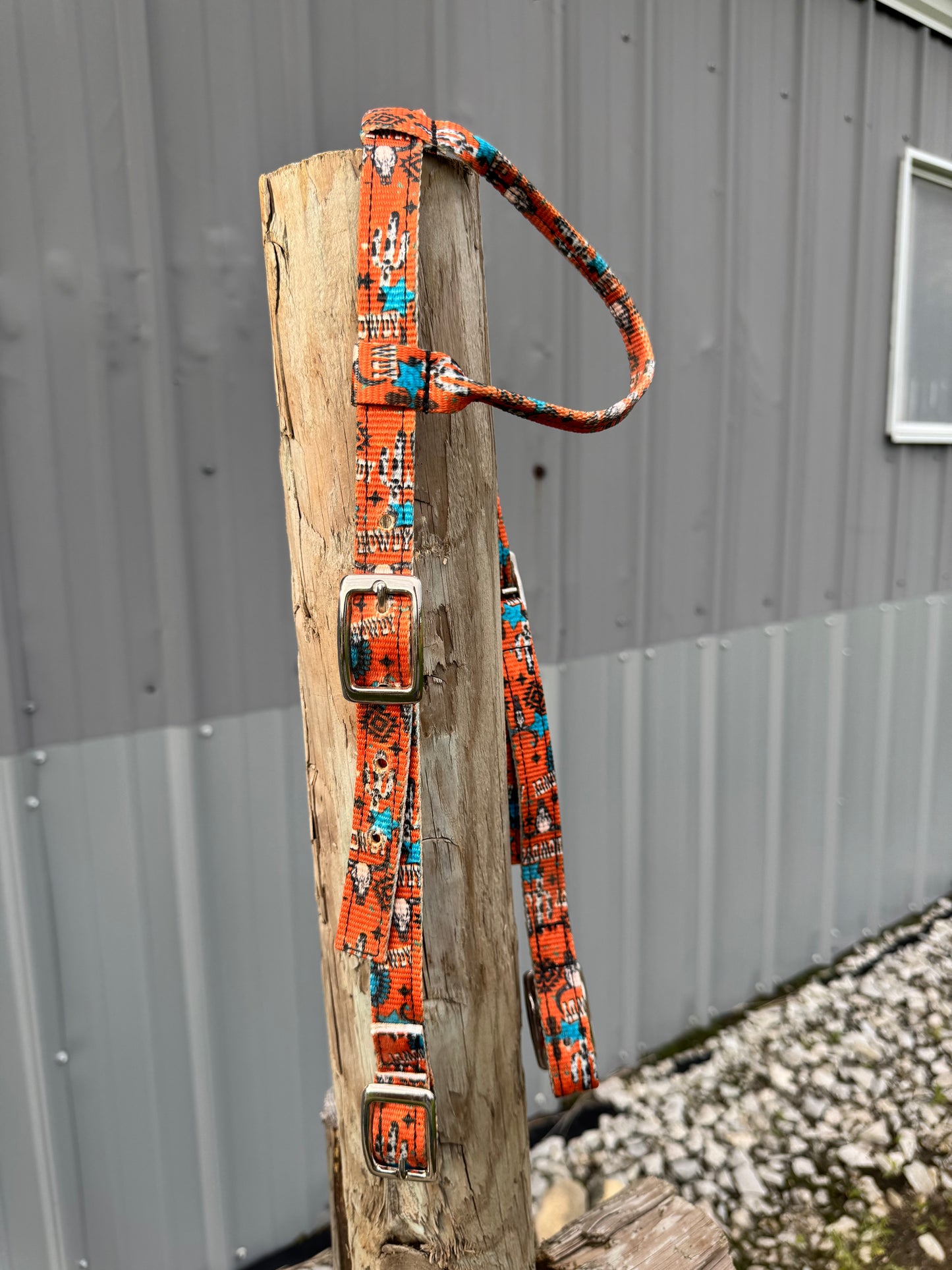 Schulz Equine Nylon One Ear Headstall - Howdy