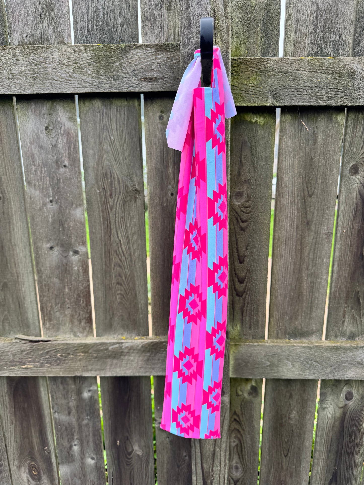 Pink Aztec Tail Bag