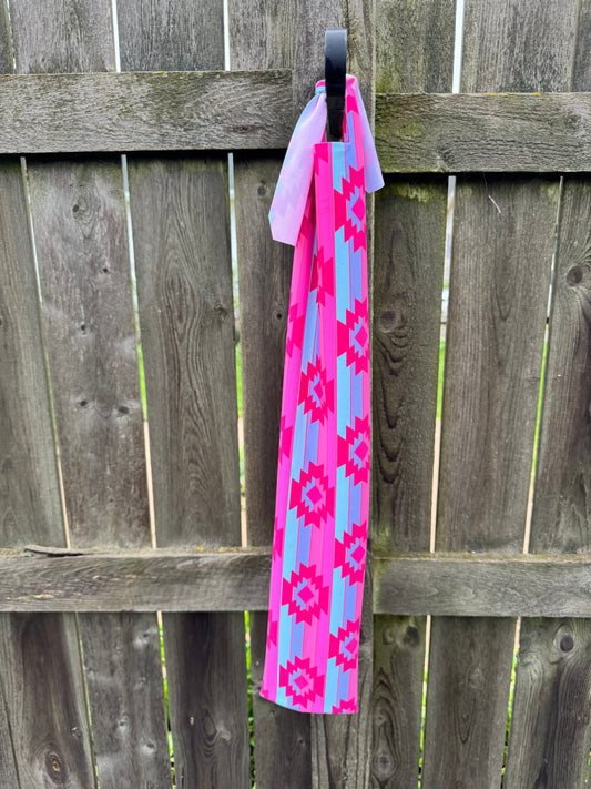 Pink Aztec Tail Bag
